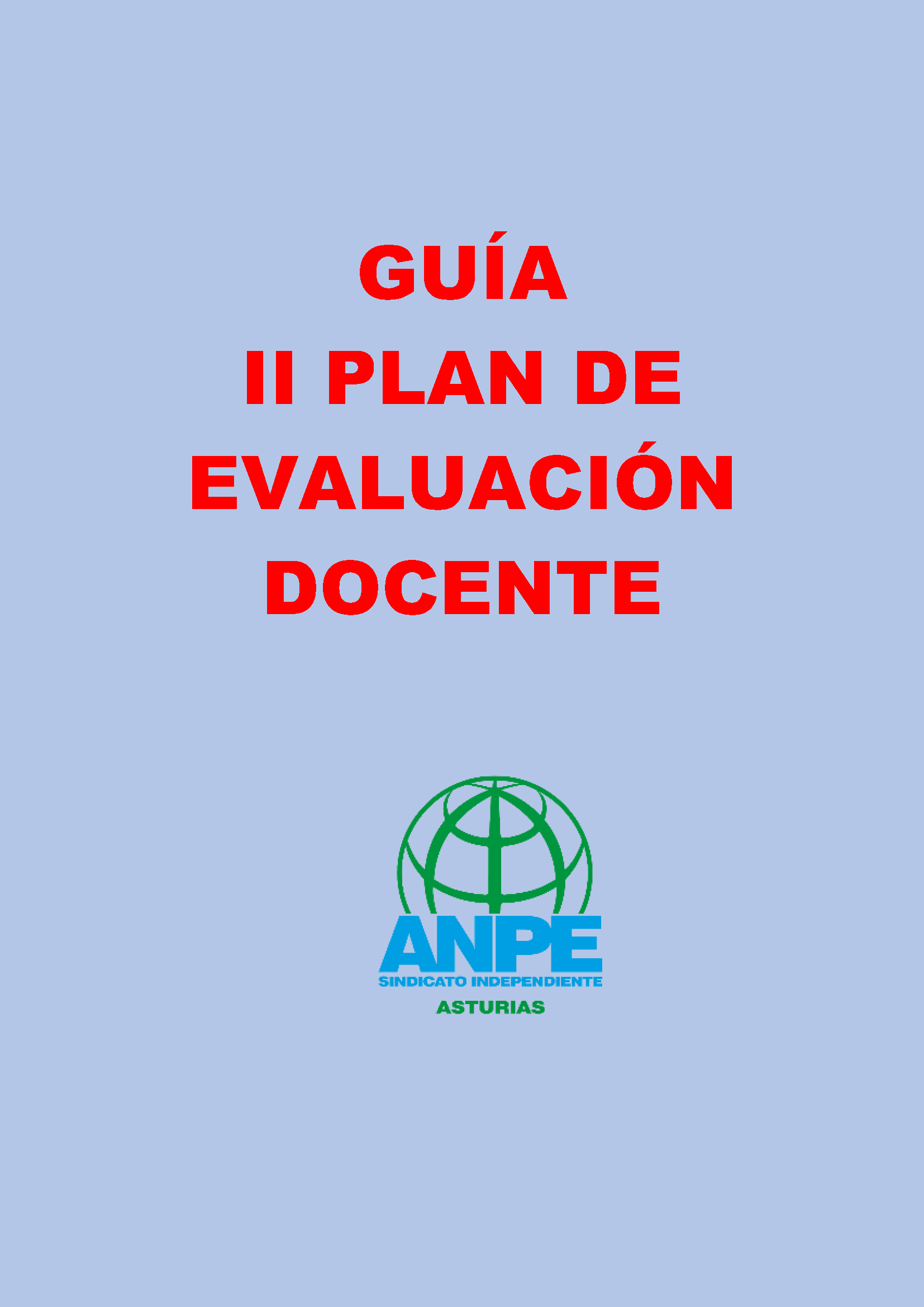 Guía plan de evaluación